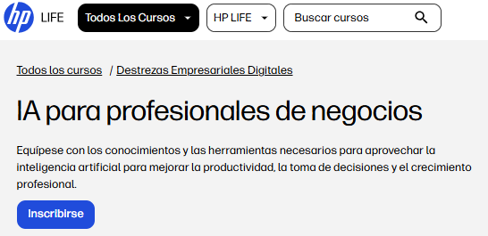 curso hp 2