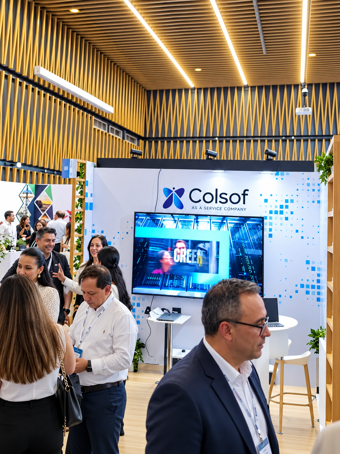 Stand de Colsof durante el Congreso ACIPET